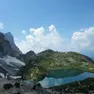 La zona del rifugio Coldai
