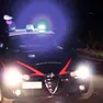 Un intervento notturno dei carabinieri