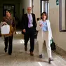 I tre consulenti Chiara Turchi, Paolo Fattorini e Eva Sacchi (Silvano)