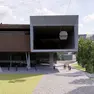 Un rendering della cabinovia Apollonio-Socrepes