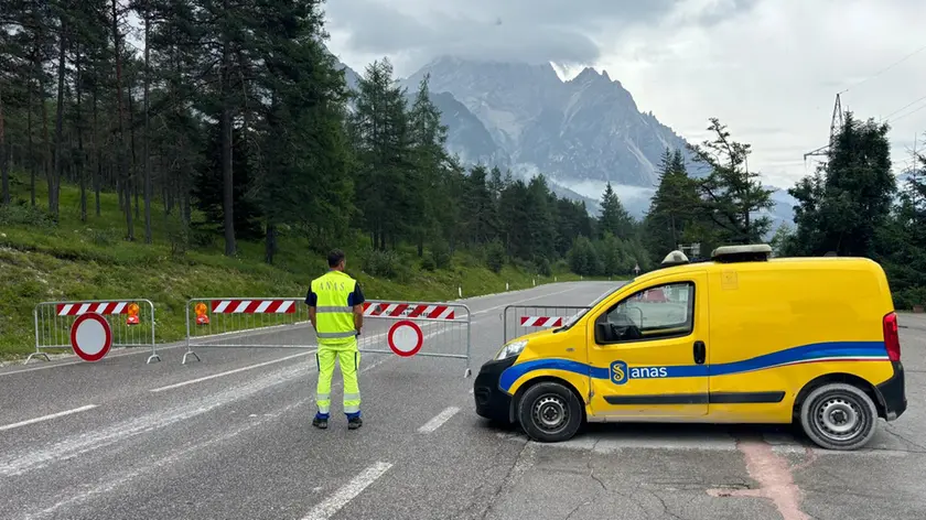 Lo sbarramento sull'Alemagna venedno da Cortina