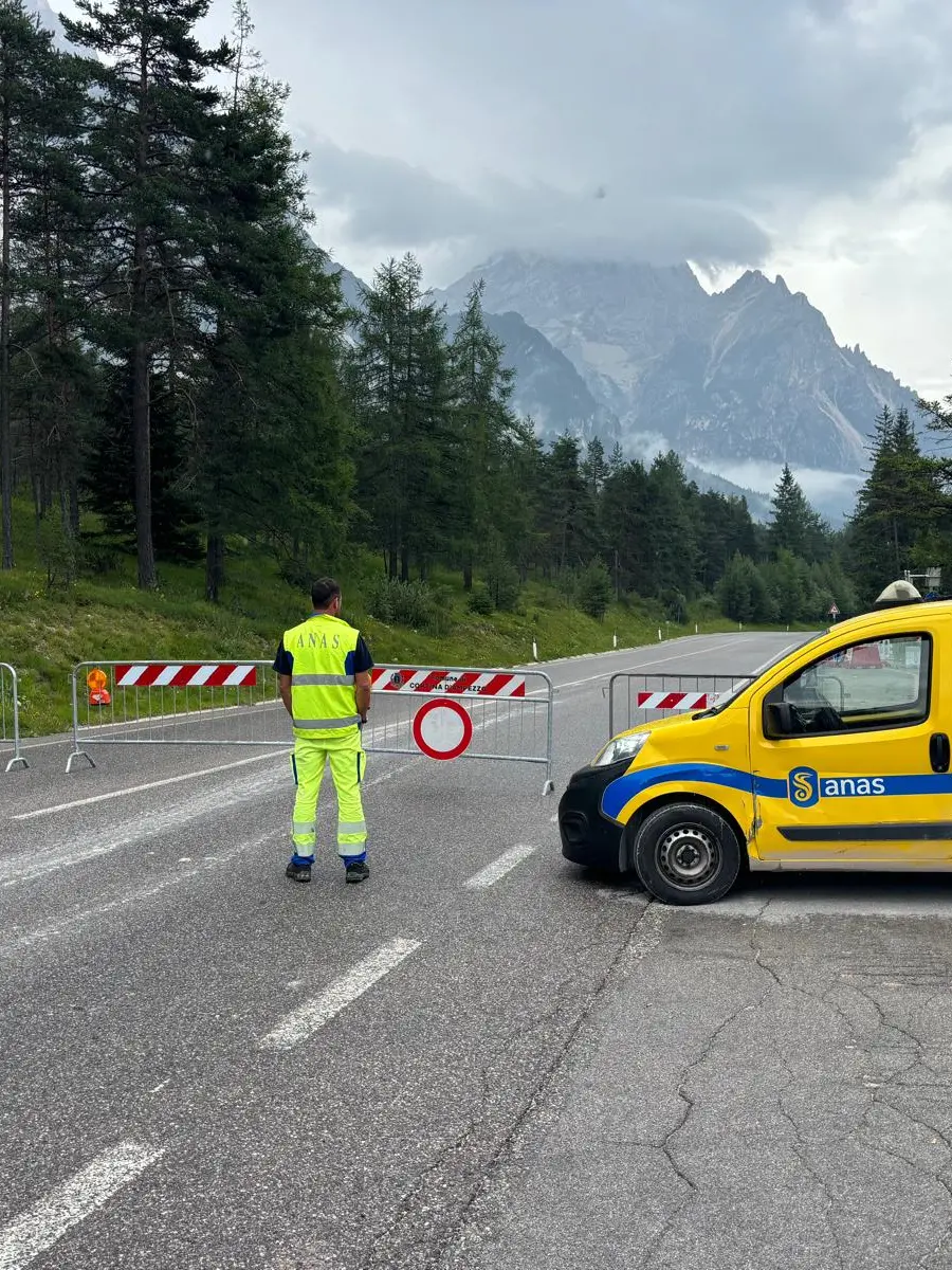 Lo sbarramento sull'Alemagna venedno da Cortina