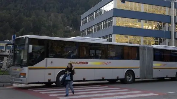 Una corriera di Dolomitibus