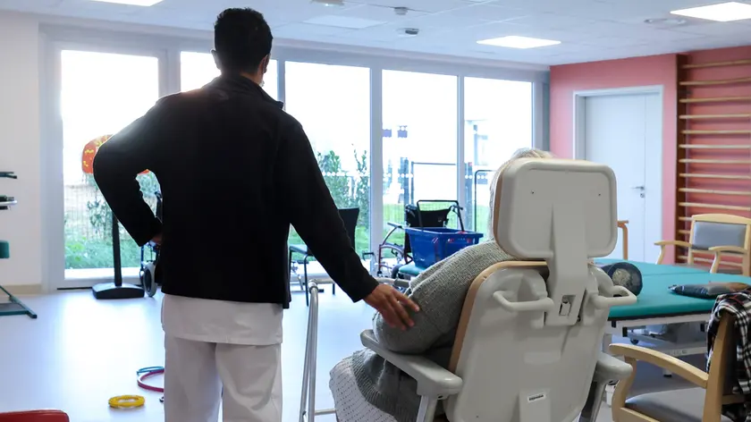 L'uomo era ricoverato in ospedale