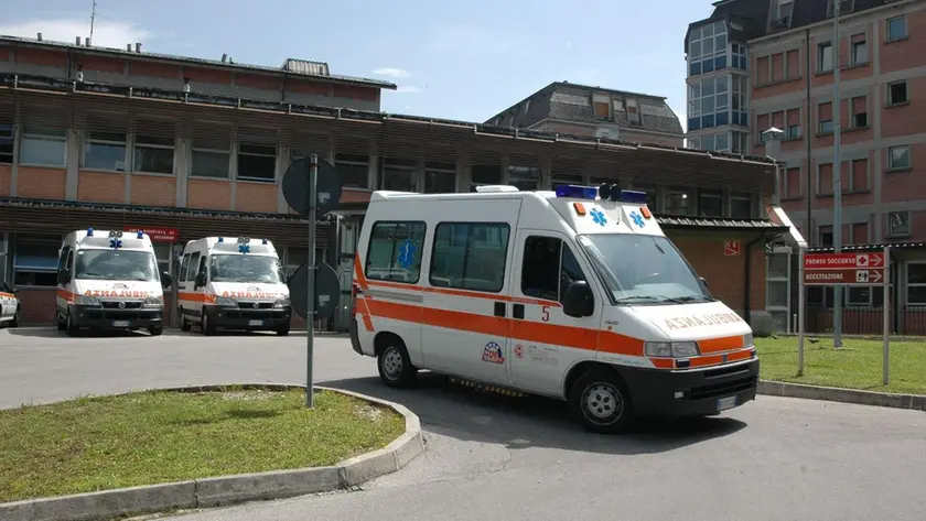 Un'ambulanza del Suem