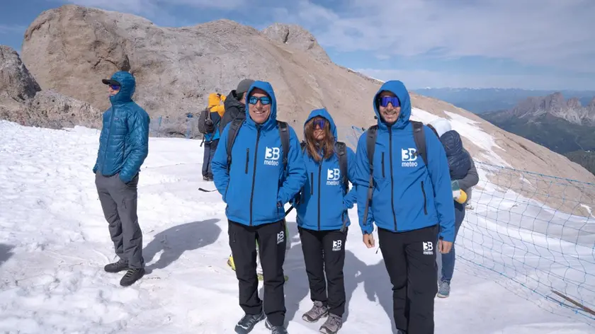 Gli esperti di 3B Meteo sulla Marmolada