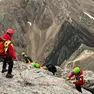 Un intervento del Soccorso alpino