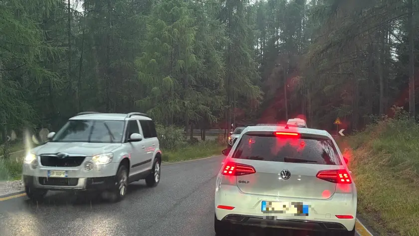 Il traffico lungo le strade bellunesi