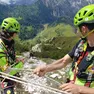 Un intervento del Soccorso alpino