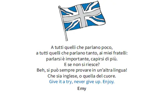 L'introduzione al manuale di inglese