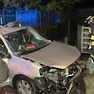 La foto dell'incidente che ha coinvolto una donna