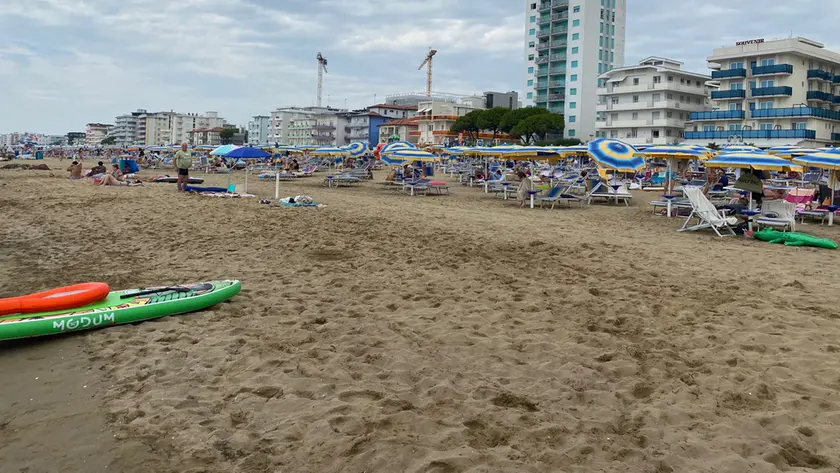 Spiagge vuote a luglio