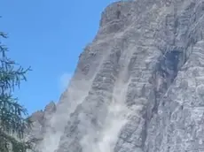 Il crollo dal monte Pelmo
