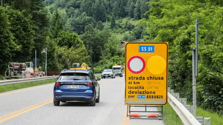 Chiusa l'Alemagna per maltempo