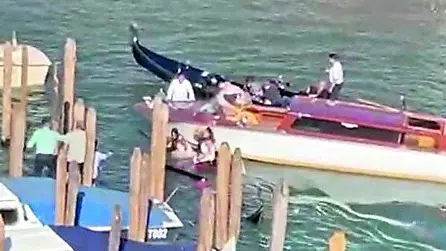 L’incidente che si è verificato in Canal Grande