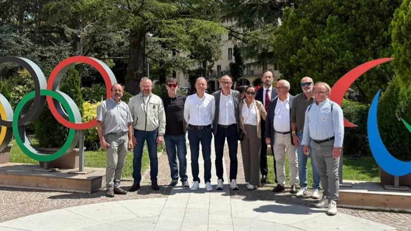 Simone Soccal con tutti i fiduciari