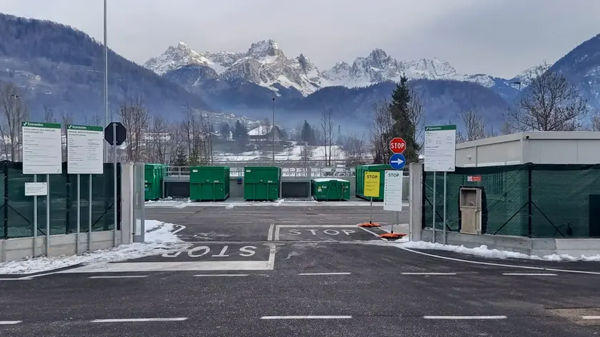 Un ecocentro nella parte alta della provincia di Belluno