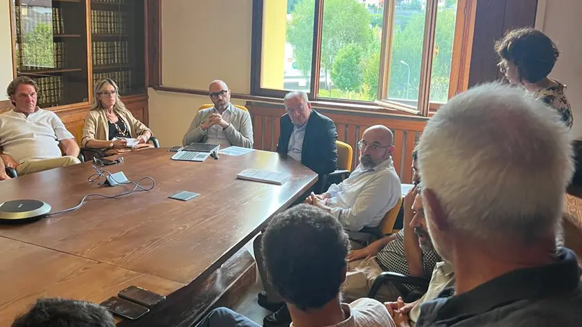 L’incontro con gli allevatori dell’Alpago