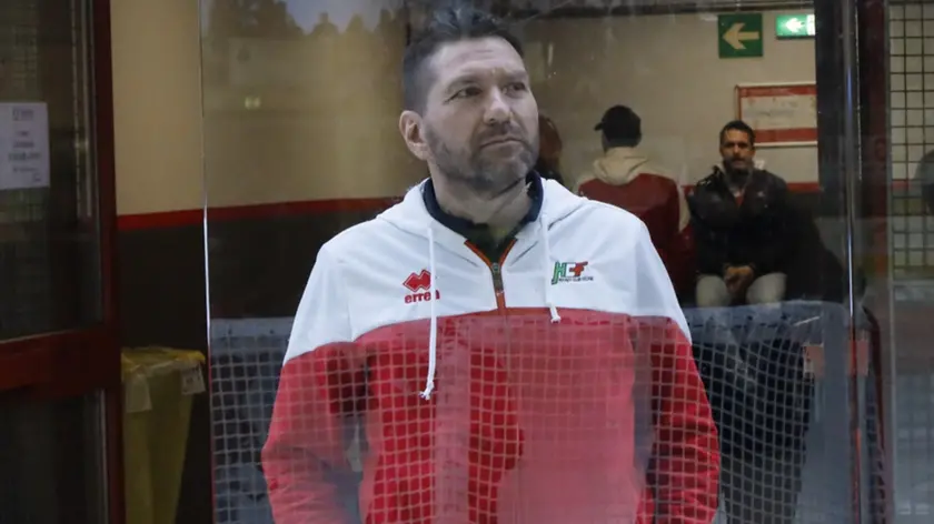 Il vice allenatore Ferdinando Coppa
