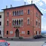 Belluno: esterno municipio comune palazzo rosso