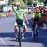 L'arrivo a braccia alzate di Martin Gris