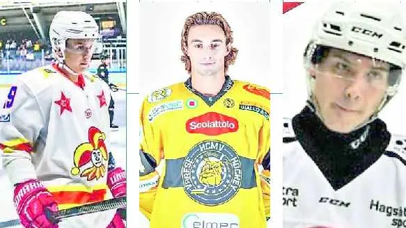 Oskari Kalajanniska, Michele Vignoli e Davide Dimai