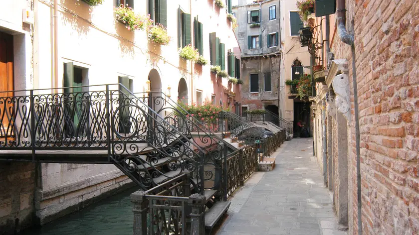 La zona dell'albergo