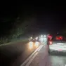 Il semaforo rosso sull'Alemagna a San Vito di Cadore