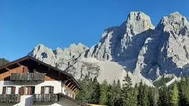 La zona del rifugio Aquileia