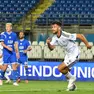 Il gol di Toci (Dolomiti Bellunesi) nella partita di Coppa Italia contro l'Union Brescia