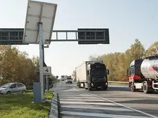 Uno dei velox sulla strada regionale del Santo