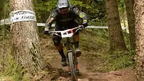 La pista di downhill in Nevegal