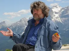 L'alpinista Reinhold Messner