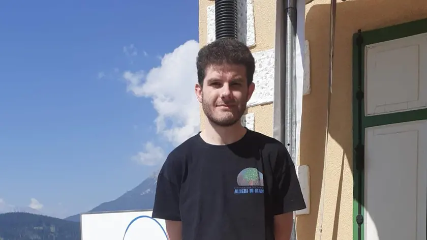 Simone Zampol, presidente della Coop Alberi di mango
