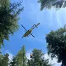 Il soccorso a Mietres, sopra Cortina