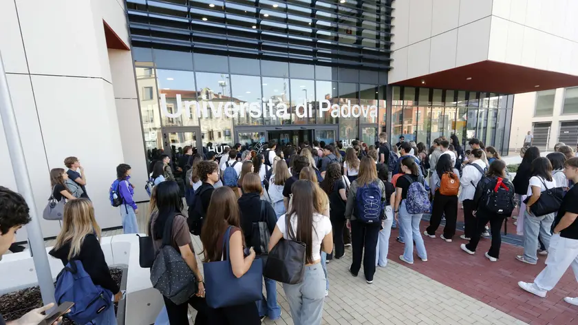 Primo giorno senza il test medicina a Padova