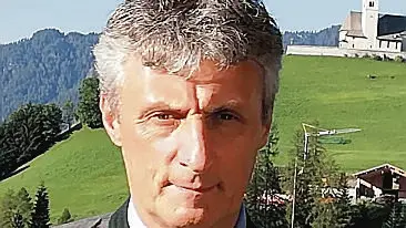 Il sindaco di Colle Santa Lucia Paolo Frena