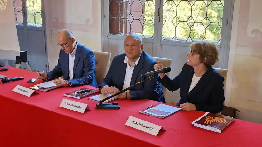 Un'immagine dalla conferenza “Nuovo Piano Energetico Regionale: La nuova energia per il Veneto”