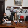 La conferenza stampa indetta dalla Procura di Trieste per illustrare l'esito dell'operazione 2medina". Foto Bruni