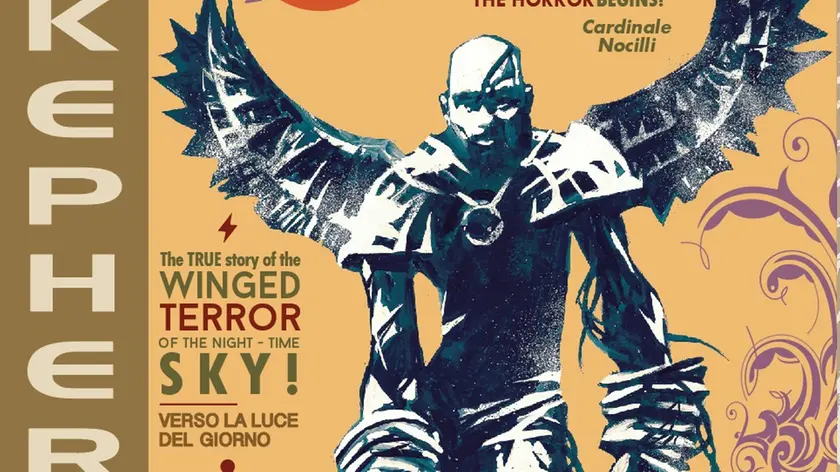 La copertina di Kepher, il nuovo fumetto di Roberto Cardinale
