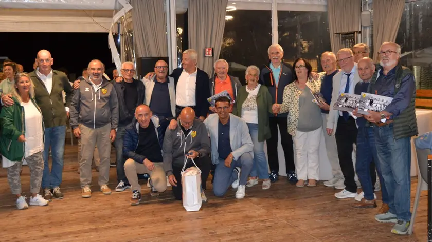 Alcuni tra i fondatori e i giocatori storici del Cavarzano