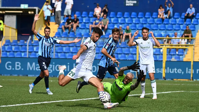 Eljon Toci in azione a Lecco