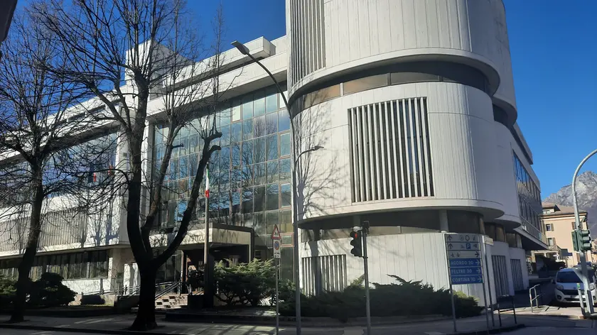 Il palazzo di giustizia di Belluno, dove si è svolto il processo