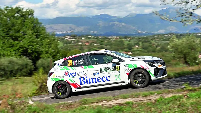 L’auto protagonista dell’incidente che è costato la vita a Luciano Sandrin (foto Aci Sport)