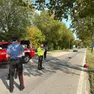 L'incidente mortale a Montegrotto (foto Piran)