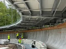 La pista da bob di Cortina