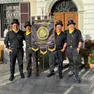 La delegazione veneta al raduno internazionale degli spazzacamini