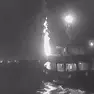 Drone su una barca della Sumud Flotilla