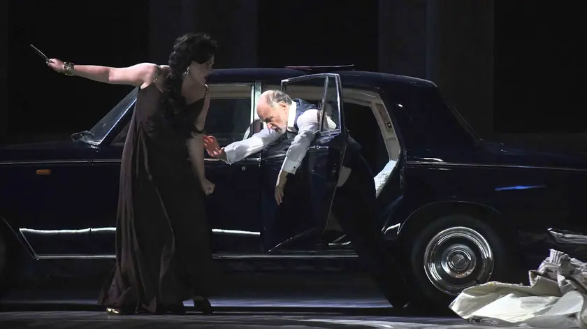 Chiara Isotton alla Fenice per la Tosca (foto Michele Crosera)