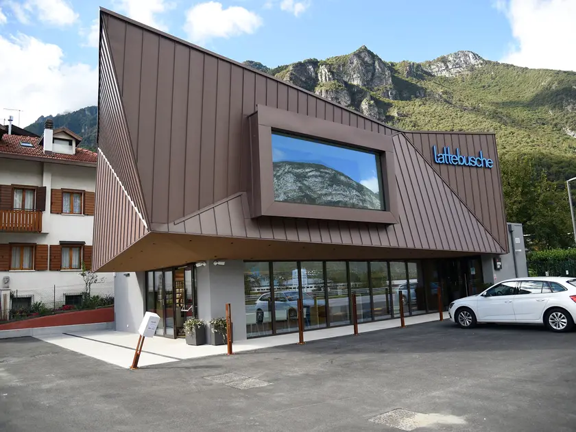 Il nuovo Bar Bianco a Longarone